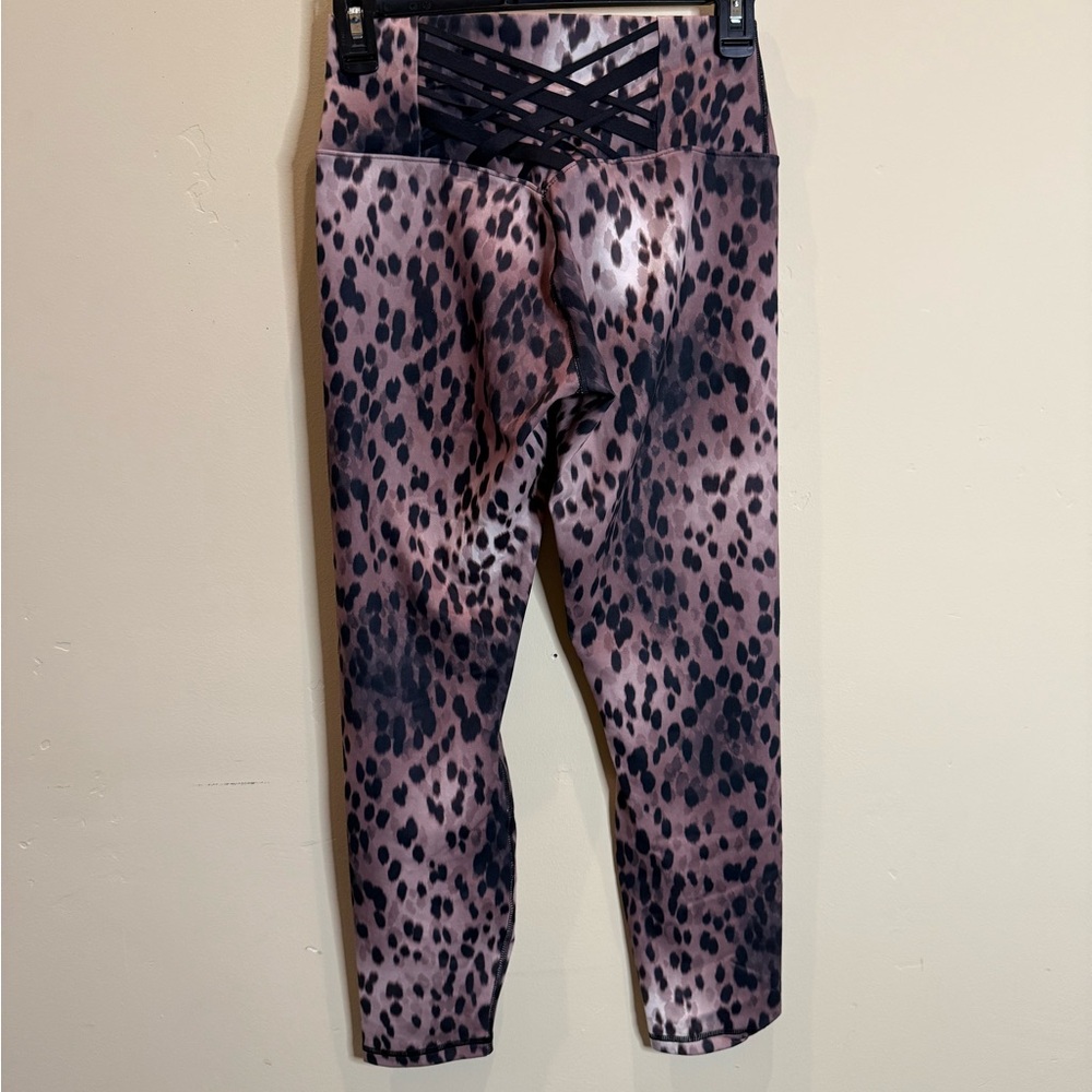 Fabletics Leopard Print PowerHold Leggings